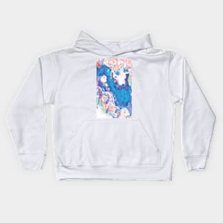 Abstract colour pallette Kids Hoodie